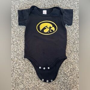 Iowa Hawkeye 6M onesie